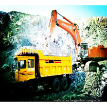Camión volquete de la mina de 6x4 Shacman / camión volquete de la mina de shannqi / camión volquete de la mina de shanqi / camión volquete de la explotación minera / carro de volquete de la mina